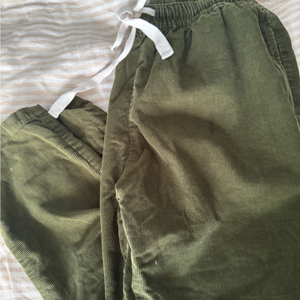 Indigo Luna Livia Cord Trousers Forest Size Small - Picture 5 of 7